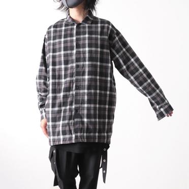 Shaggy Check Shirts　BK×GY　arco LIMITED EDITION No.19