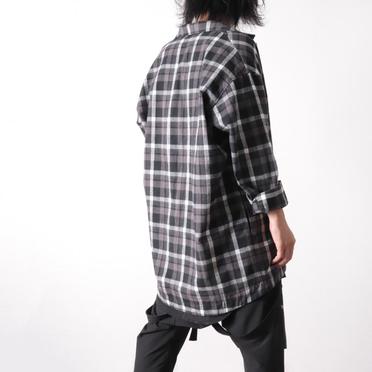 Shaggy Check Shirts　BK×GY　arco LIMITED EDITION No.22