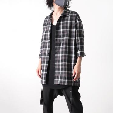 Shaggy Check Shirts　BK×GY　arco LIMITED EDITION No.23