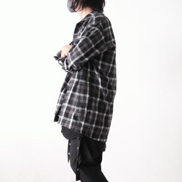 Shaggy Check Shirts　BK×GY　arco LIMITED EDITION No.24