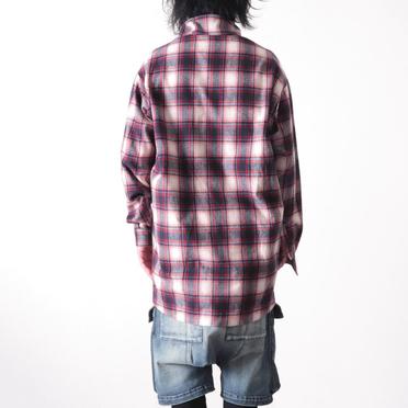 Shaggy Check Shirts　RED×WH　arco LIMITED EDITION No.19