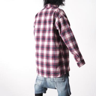 Shaggy Check Shirts　RED×WH　arco LIMITED EDITION No.20