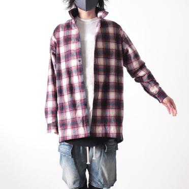 Shaggy Check Shirts　RED×WH　arco LIMITED EDITION No.21