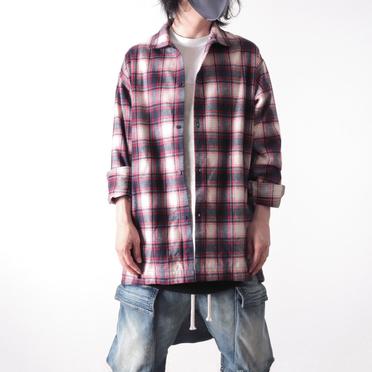 Shaggy Check Shirts　RED×WH　arco LIMITED EDITION No.22