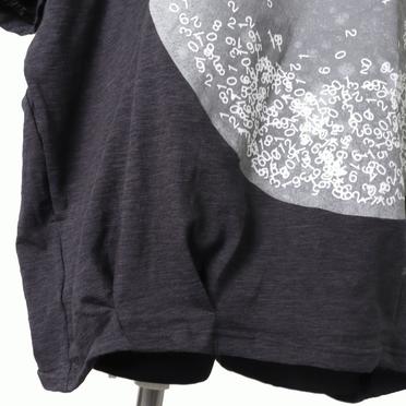 Dolman Big Tee　D.GREY No.11