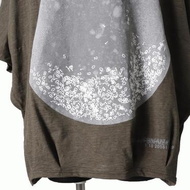 Dolman Big Tee　KHAKI No.10