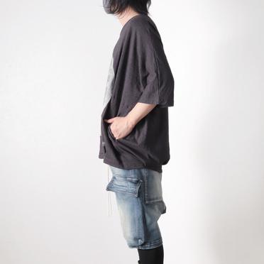 Dolman Big Tee　D.GREY No.15