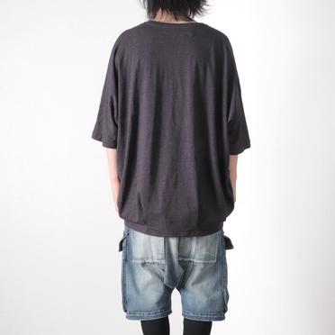 Dolman Big Tee　D.GREY No.17