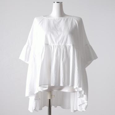 boat neck wide gather P/O　OFF WHITE No.1