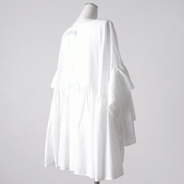 boat neck wide gather P/O　OFF WHITE No.6