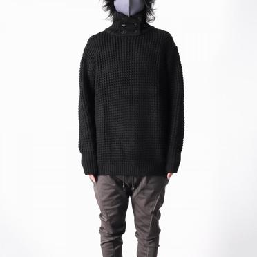 DECK SWEATER　BLACK No.8