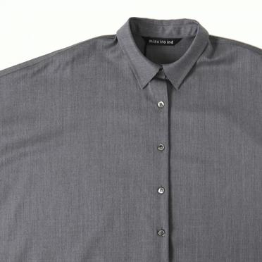 wide shirt tunic　GRAY No.7
