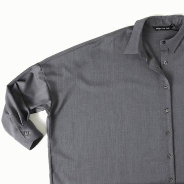 wide shirt tunic　GRAY No.8