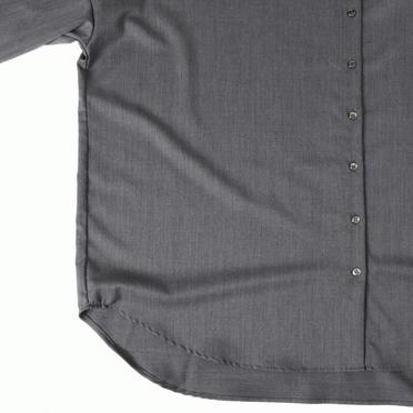 wide shirt tunic　GRAY No.9