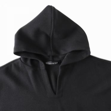 [SALE] 30%OFF　mizuiro ind hooded wide tunic　BLACK No.7