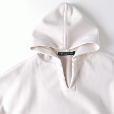 [SALE] 30%OFF　mizuiro ind hooded wide tunic　IVORY No.7