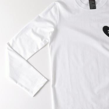 DSC / ハートワッペンロングスリーブTシャツ　OFF No.8
