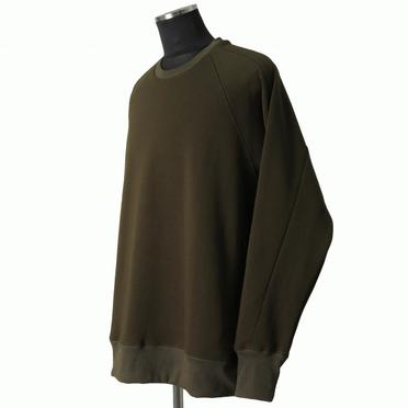 [SALE] 30%OFF　A.F ARTEFACT Bomber Heat Dolman Pullover　KHAKI No.2