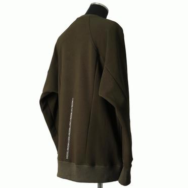 [SALE] 30%OFF　A.F ARTEFACT Bomber Heat Dolman Pullover　KHAKI No.6