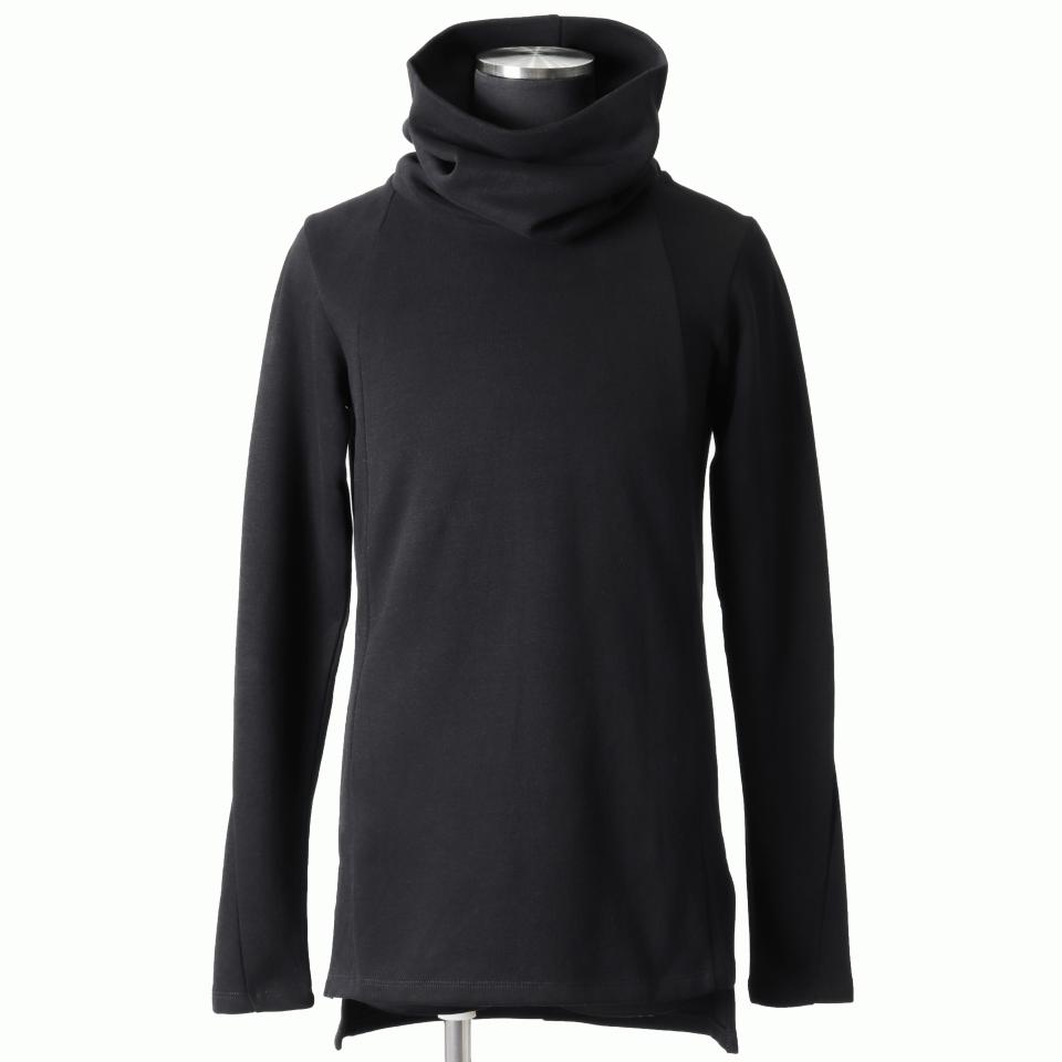 High Neck Turtle Pullover　BLACK