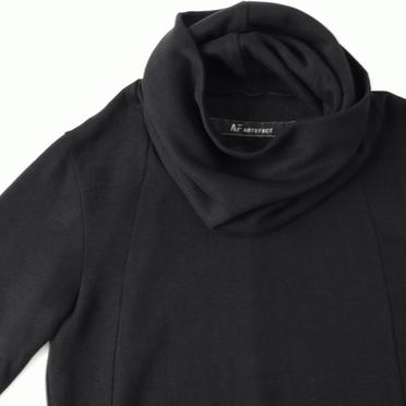 High Neck Turtle Pullover　BLACK No.7