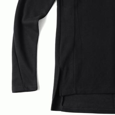 High Neck Turtle Pullover　BLACK No.9