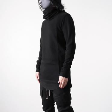 High Neck Turtle Pullover　BLACK No.14