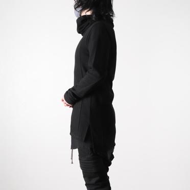 High Neck Turtle Pullover　BLACK No.15