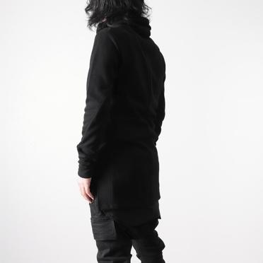 High Neck Turtle Pullover　BLACK No.16