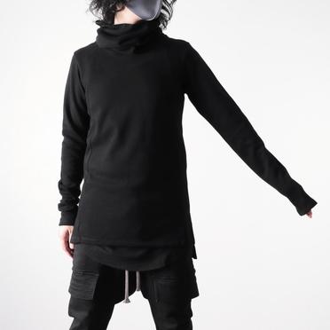 High Neck Turtle Pullover　BLACK No.19