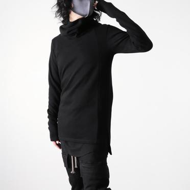 High Neck Turtle Pullover　BLACK No.20