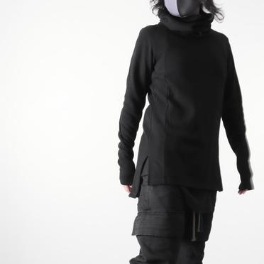 High Neck Turtle Pullover　BLACK No.21