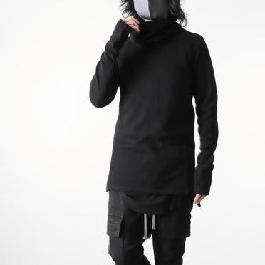 High Neck Turtle Pullover　BLACK No.22