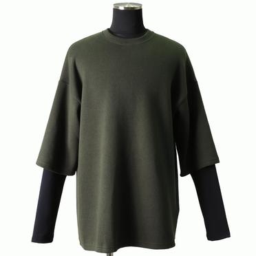 Layered Long Top　KHAKI No.1