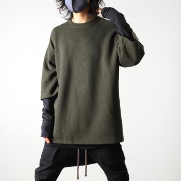 Layered Long Top　KHAKI No.19