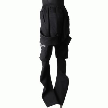 Cargo Sarrouel Skinny　BLACK No.4