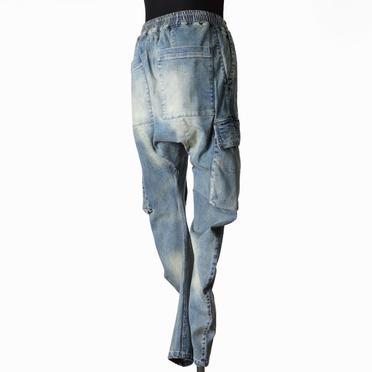 Denim Cargo Sarrouel Skinny　BLUE No.6