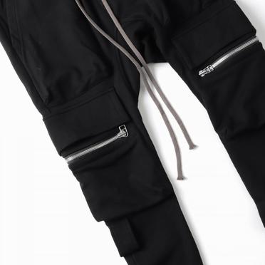 [SALE] 30%OFF　A.F ARTEFACT Sweat Sarrouel Skinny　BLACK No.10