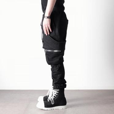 Cargo Sarrouel Skinny　BLACK No.17