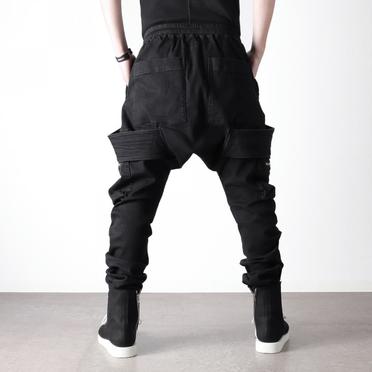 Cargo Sarrouel Skinny　BLACK No.20