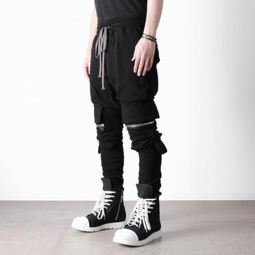 Sweat Sarrouel Skinny　BLACK No.16