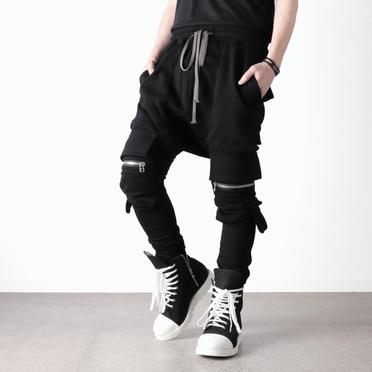 Sweat Sarrouel Skinny　BLACK No.24