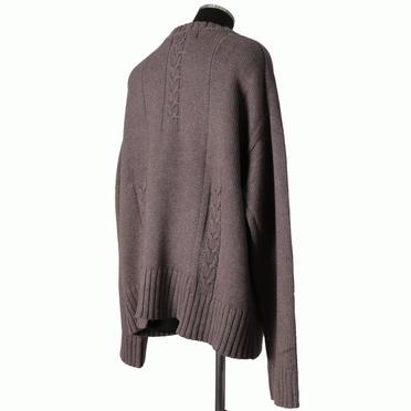 Low Gauge Knit Pullover　GREY No.6