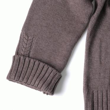 Low Gauge Knit Pullover　GREY No.11