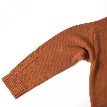 Low Gauge Knit Pullover　BROWN No.8
