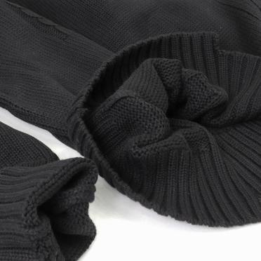 Low Gauge Knit Pullover　BLACK No.12