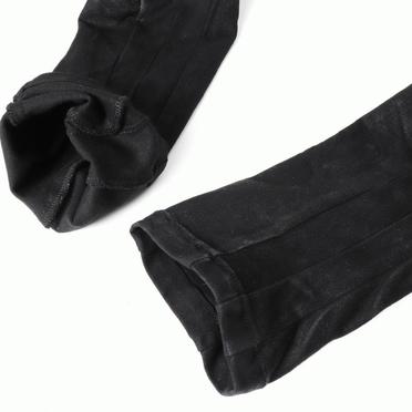 Coated Anatomical Fitted Long Pants　BLACK No.14