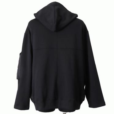 Combi Hoodie Pullover　BLACK No.5