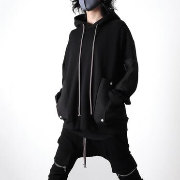 Combi Hoodie Pullover　BLACK No.20