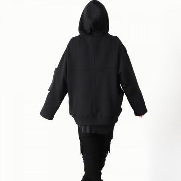 Combi Hoodie Pullover　BLACK No.22